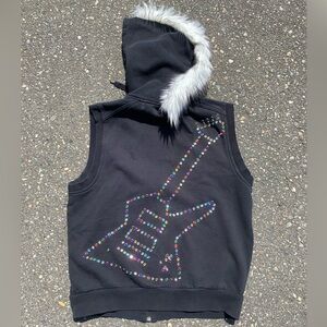 NovocentoNovantanove "RocknRoll" hooded vest